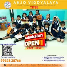 Image of: Anjo Viddyalaya Cbse In Ennore