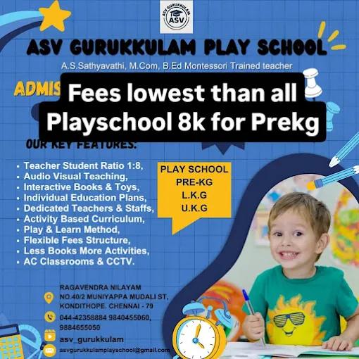Image of: Asv Gurukkulam Playschool In George Town 3