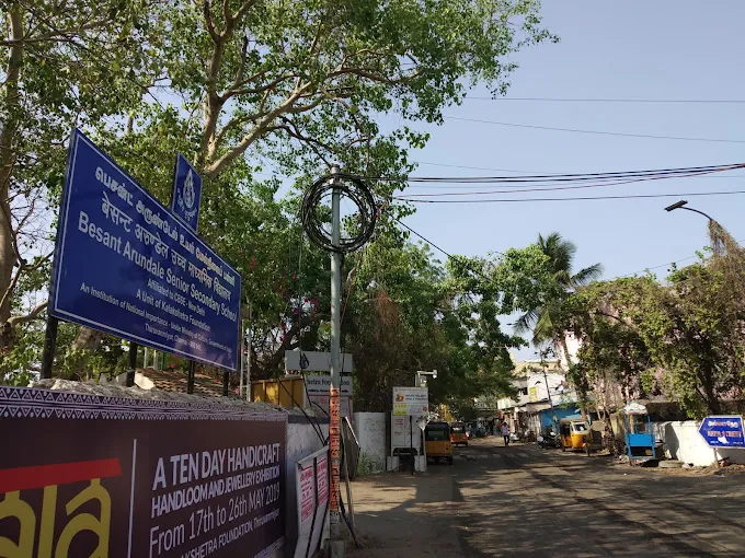 Image of: Besant Arundale Senior Secondary School In Thiruvanmiyur