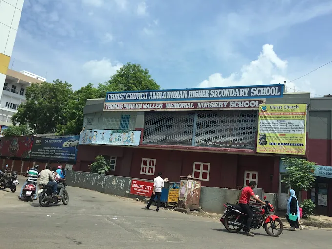 Image of: Christ Church Anglo School In Triplicane