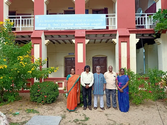 Image of: Csi Bishop Newbigin College In Mylapore