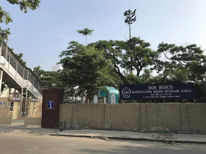 Image of: Don Bosco Matriculation School In Kodungaiyur