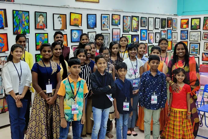 Image of: Drawing Painting Handwriting Classes In Chennai
