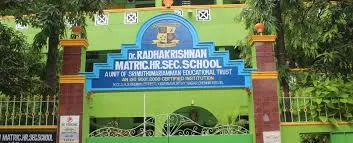 Image of: Drradhakrishnan Matriculation Higher Secondary School In Chennai