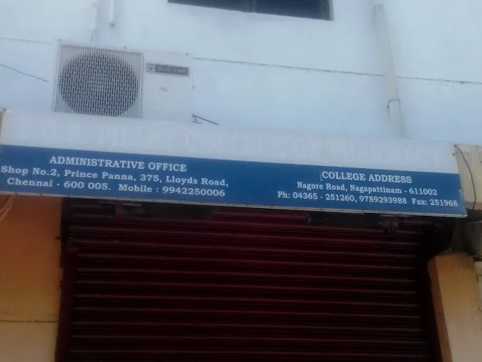 Image of: Egs Pillay College Of Pharmacy In Triplicane