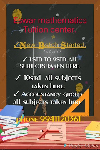 Image of: Eswar Mathematics Tuition Centre In Choolai