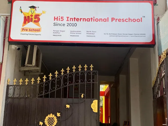 Image of: Hi5 International Preschool Playschool In Periyar Nagar
