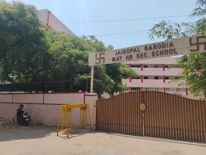Image of: Jaigopal Garodia Matriculation Higher Secondary School In Kolathur
