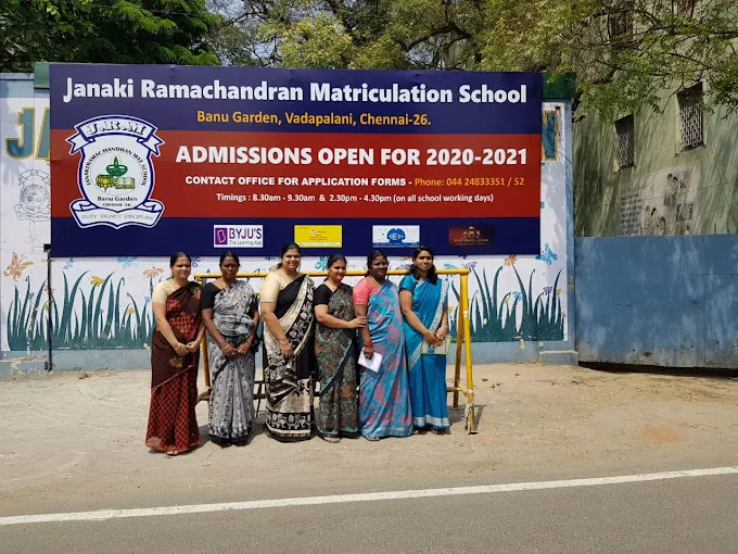 Image of: Janaki Ramachandran Matriculation School In Vadapalani