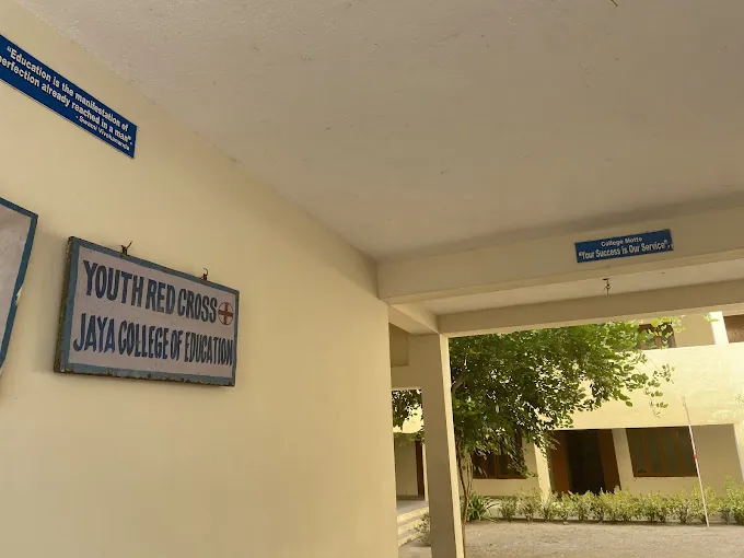 Image of: Jaya College Of Education In Chennai