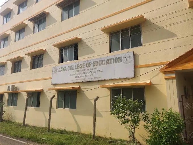 Image of: Jaya College Of Education In Chennai 2