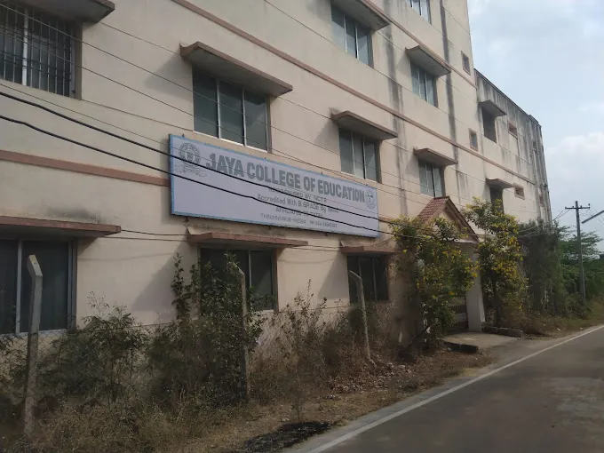 Image of: Jaya College Of Education In Chennai 3