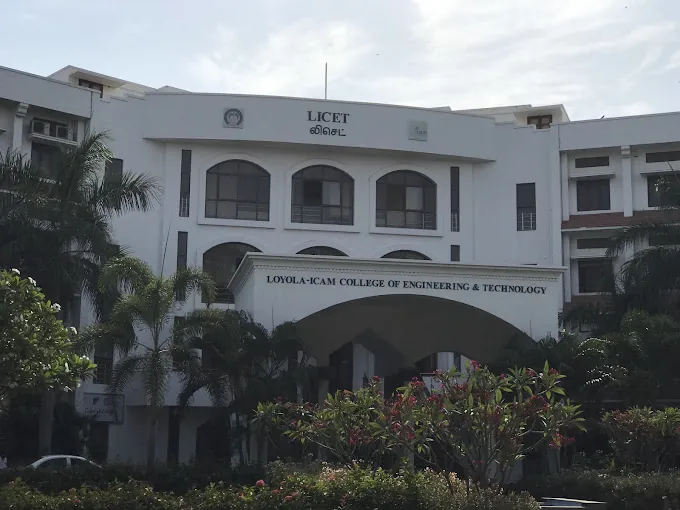 Image of: Licet Loyola In Nungambakkam