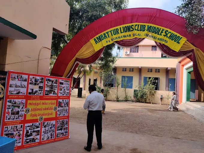 Image of: Lions Club Middle School In Saligramam 2