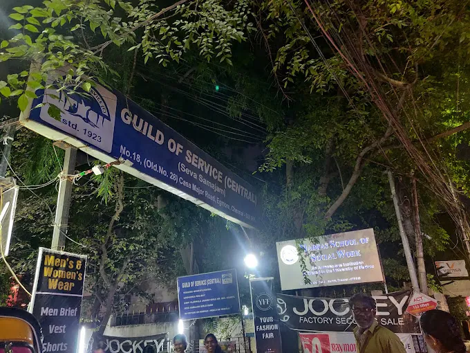 Image of: Madras School Of Social Work In Egmore