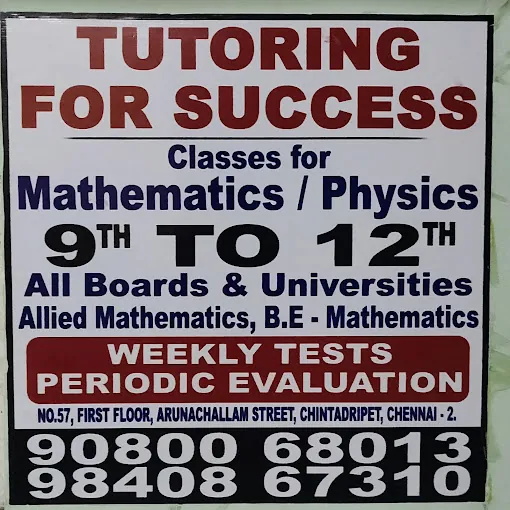 Image of: Mathematics Tuition Centre Integral Institute In Chintadripet