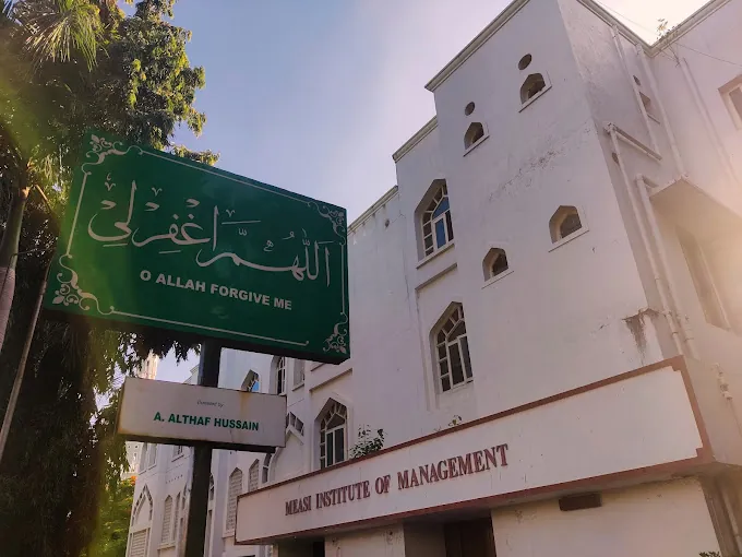 Image of: Measi Institute Of Management In Royapettah
