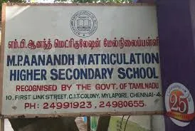 Image of: Mp Aanandh Matriculation Higher Secondary School In Mylapore 7