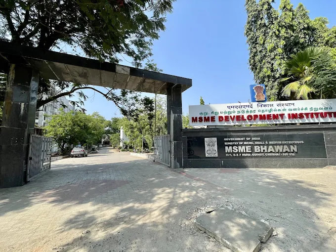 Image of: Msme Development Institute In Guindy