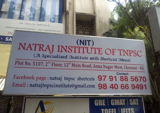 Image of: Natraj Institute In Anna Nagar 3