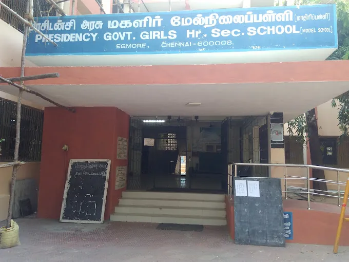 Image of: Presidency Girls Higher Secondary School In Egmore