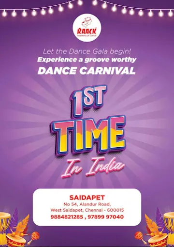 Image of: Raack Academy Of Dance In Alandur