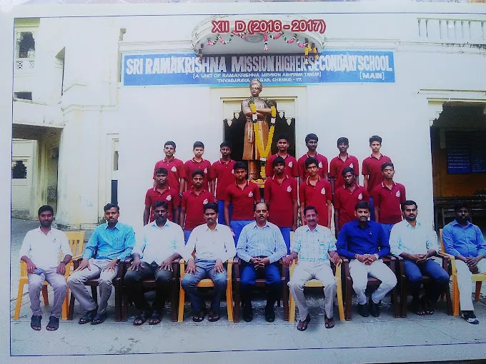 Image of: Ramakrishna Mission Hrsecschoolmain In T Nagar