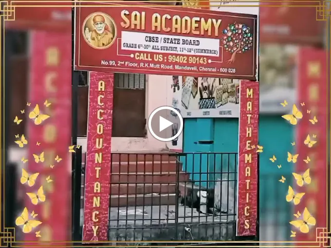 Image of: Sai Tuition Centre In Mylapore
