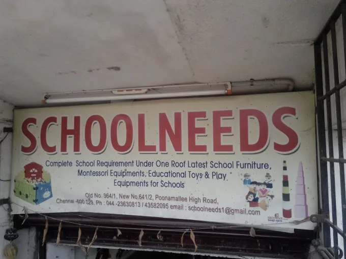 Image of: School Needs In Aminjikarai