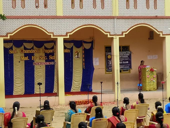 Image of: Smt Chandabai Pagariya Jain Matriculation School In Perambur 4