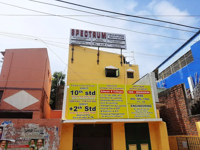 Image of: Spectrum Education Institution In Villivakkam