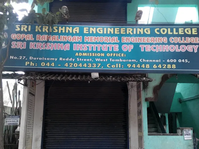 Image of: Sri Krishna Institute In Tambaram