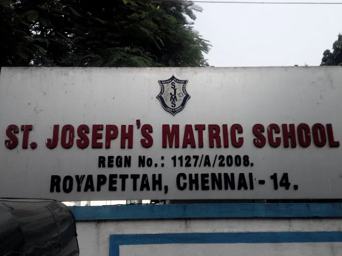 Image of: St Josephs Matriculation School In Royapettah