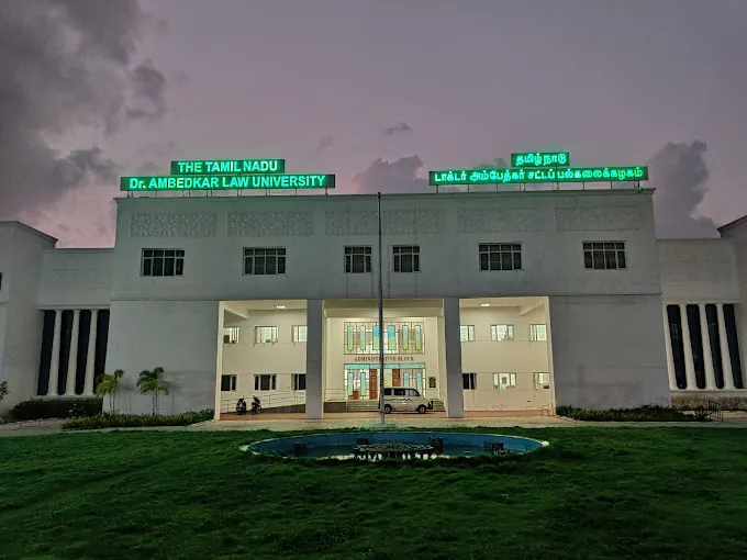 Image of: Tamil Nadu Dr Ambedkar Law University In Chennai 2