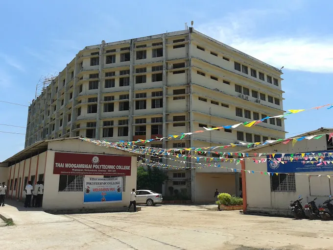 Image of: Thai Moogambigai Polytechnic College In Mogappair 2