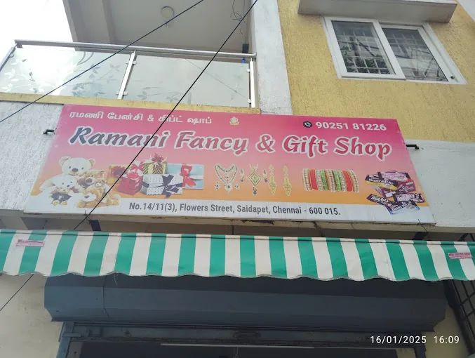Image of: Ramani Fancy And Gift Shop In Saidapet 2