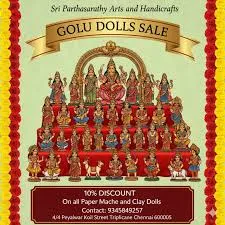 Image of: Sri Parthasarathy Arts And Golu In Triplicane