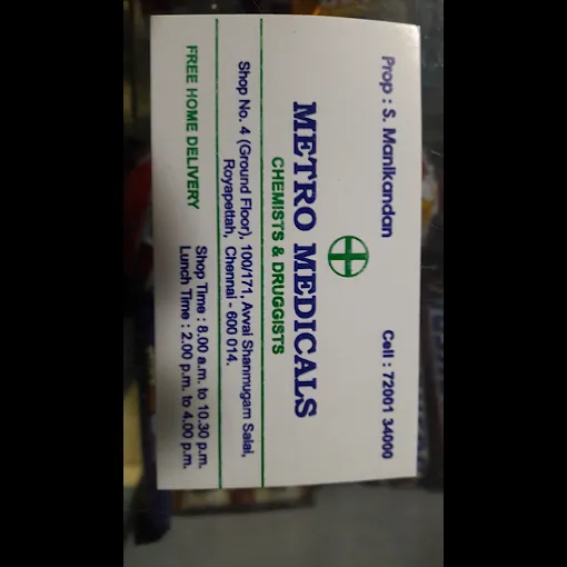 Image of: Metro Medicals in Triplicane