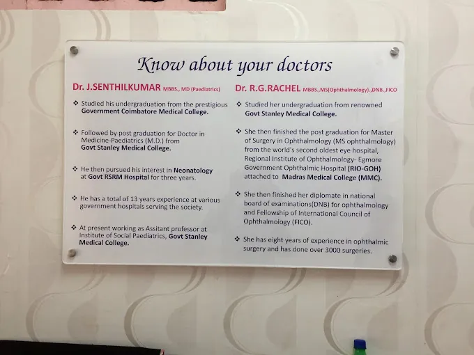 Image of: Sen Kids And Eye Clinic In Chennai