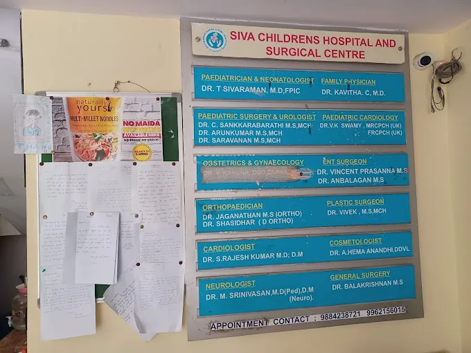 Image of: Siva Childrens Hospital In Velachery 3