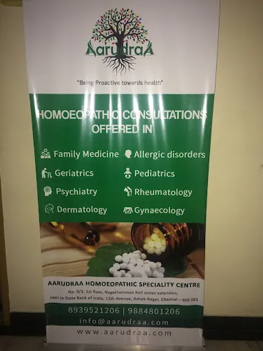 Image of: Aarudraa Homoeopathic Speciality Centre In Ashok Nagar 3