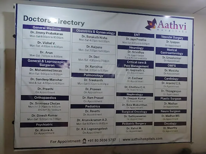 Image of: Aathvi Hospitals Multispeciality Hospital In Pallavaram 5