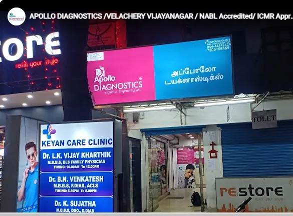 Image of: Apollo Diagnostics Vijayanagar Nabl Accredited In Tambaram