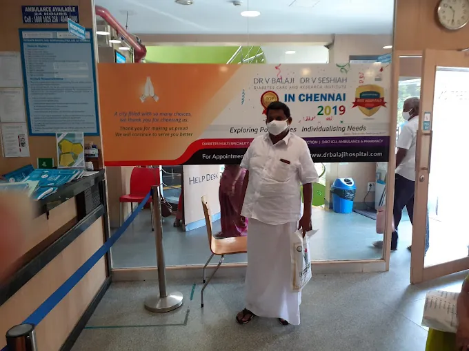 Image of: Dr V Balaji Diabetes Care In Aminjikarai