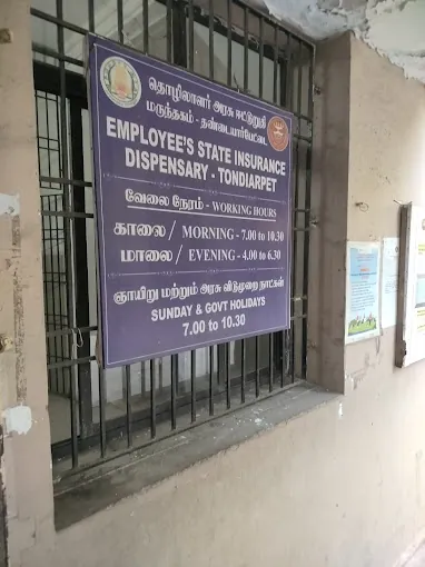 Image of: Esi Branch Office In Tondiarpet