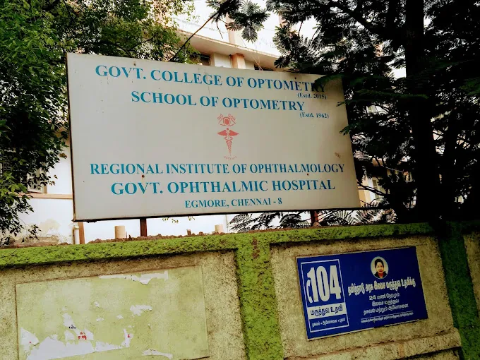 Image of: Government Eye Hospital In Egmore