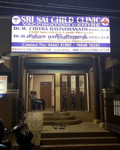 Image of: Sri Sai Child Clinic In Mogappair