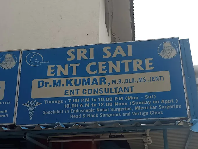 Image of: Sri Sai Ent Centre In Perambur