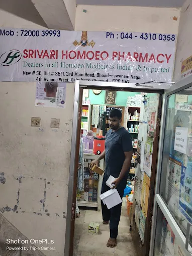 Image of: Srivari Homoeo Pharmacy In Velachery 3