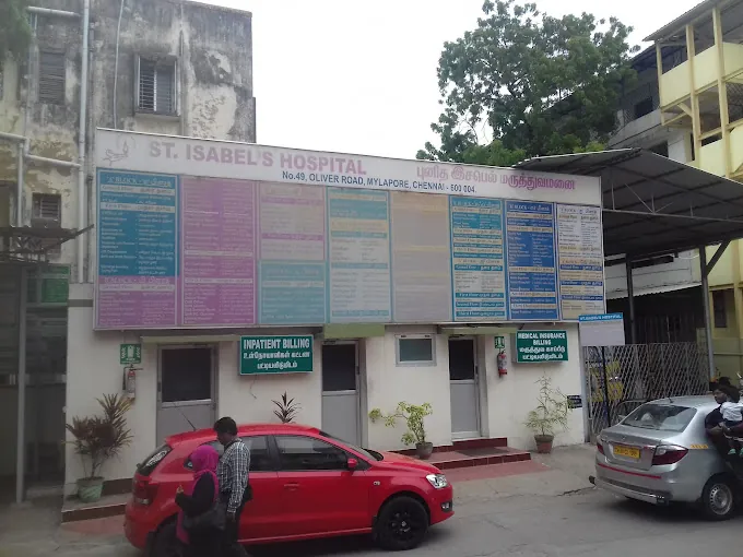 Image of: St Isabels Hospital In Mylapore